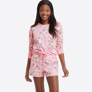 Sz XS Draper James Natalie Sweatshirt in Pink Magnolia
